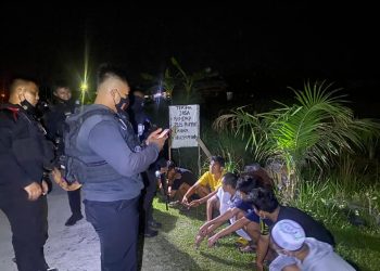 Tak Jera, Ditsamapta Polda Kalteng Tangkap 9 Remaja Pebalap Liar