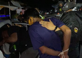 Ditsamapta Polda Kalteng Tangkap Pria Membawa 1 Paket Sabu