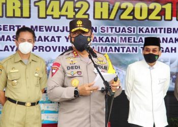 Cegah Klaster Saat Lebaran, Polda Kalteng Inisiasi Deklarasi Peniadaan Mudik