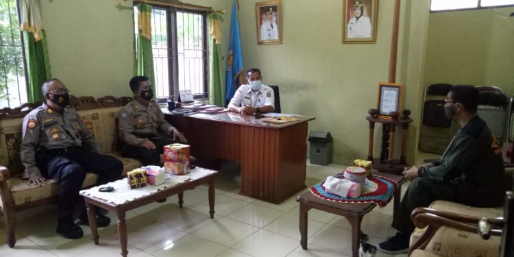 Kasat Binmas dan Kasat Shabara Koordinasi ke Kantor Satpol PP Kab. Seruyan
