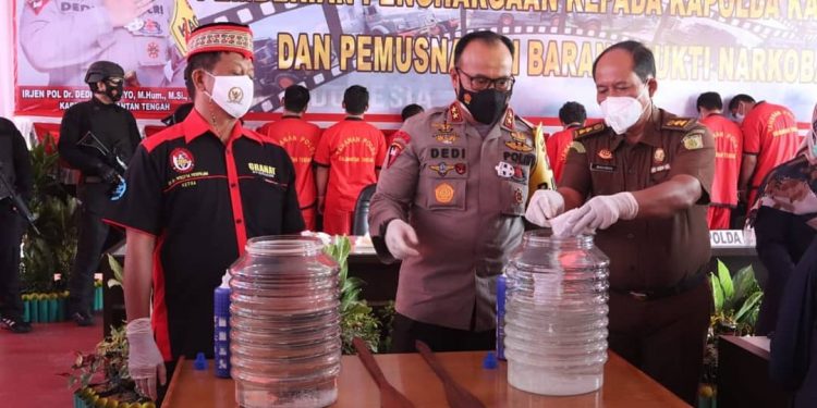 Selama Dua Bulan, Polda Kalteng Ungkap 9 Kasus Narkoba
