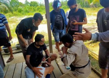 Mencoba Kabur, Satresnarkoba Polres Mura Tangkap Residivis Bersama 7 Paket Sabu