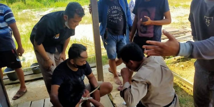 Mencoba Kabur, Satresnarkoba Polres Mura Tangkap Residivis Bersama 7 Paket Sabu
