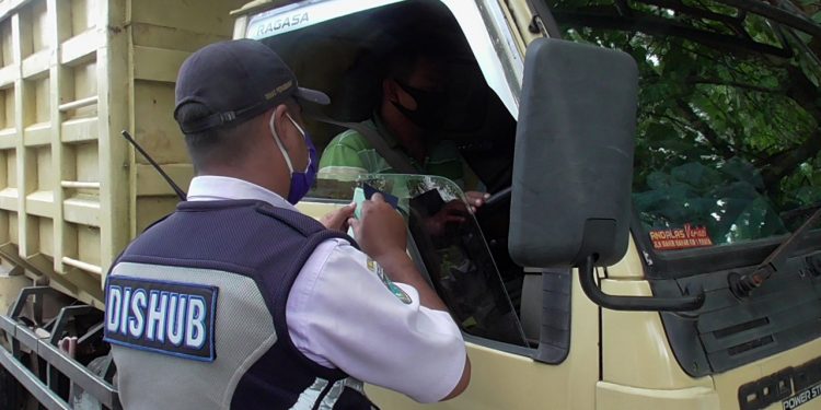 Dishub Kota Gelar Ramp Check Ranmor Bermuatan