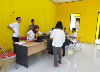 Tim Inspektorat Periksa Realisasi APBDes 2020 Desa Kuin Permai