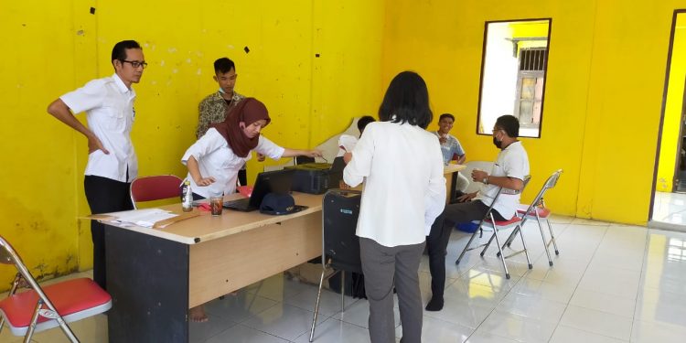 Tim Inspektorat Periksa Realisasi APBDes 2020 Desa Kuin Permai