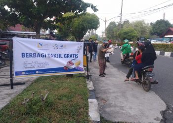 Japnas Kalteng Bagikan Takjil Gratis Selama  Ramadan