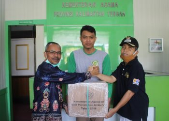 SMSI Distribusikan Alquran Kemenag Saat Safari Ramadan