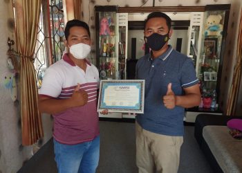 SMSI Katingan Beri Penghargaan ke Didik Wicaksono