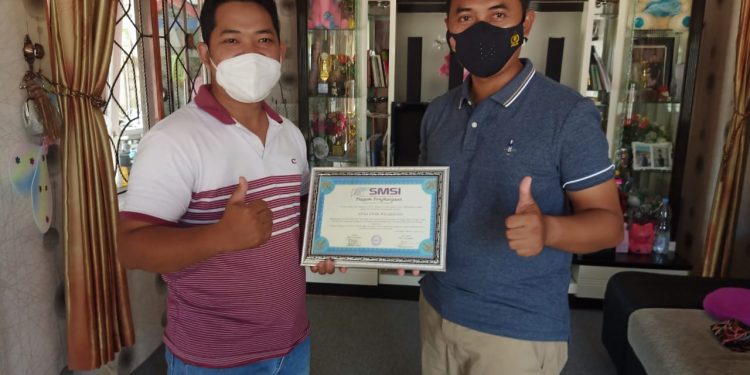SMSI Katingan Beri Penghargaan ke Didik Wicaksono