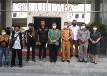 Warga dari 5 Desa RDP dengan Komisi II DPRD Kalteng