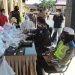 Kapolres Seruyan Pimpin Apel Gelar Pembagian Masker, Penyemprotan Disinfektan, Pembagian Bansos dan Rapid Test