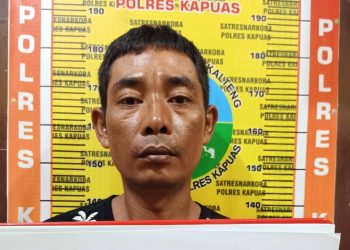 Lagi-lagi Pengedar Sabu Ditangkap Satresnarkoba Polres Kapuas