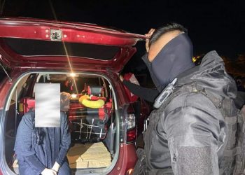 Polisi Gerebek Pasangan Mesum di Komplek Pameran Jalan Temenggung Tilung