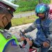 Sat Lantas Polres Seruyan Sebar Stiker Imbauan tak Mudik Lebaran