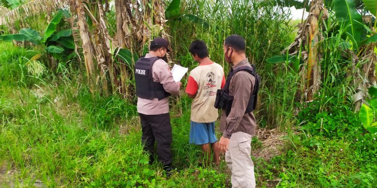 Polsek Serhil Gencar Laksanakan Sosialisasi Karhutla Kepada Warga