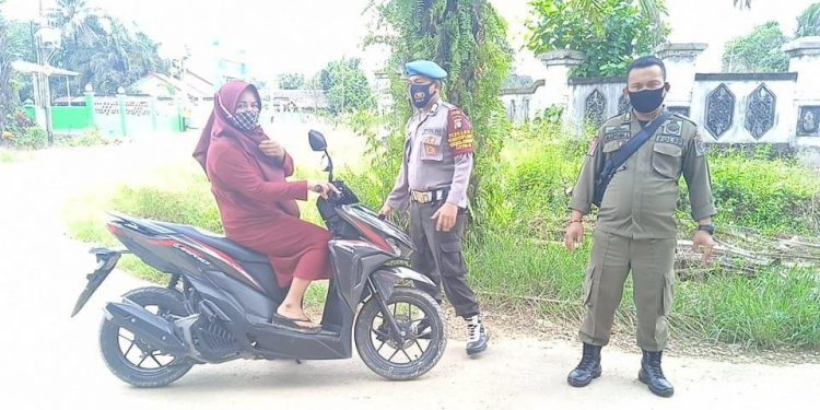Personel Polsek Seruyan Terus Lakukan Operasi Yustisi di Wilayahnya