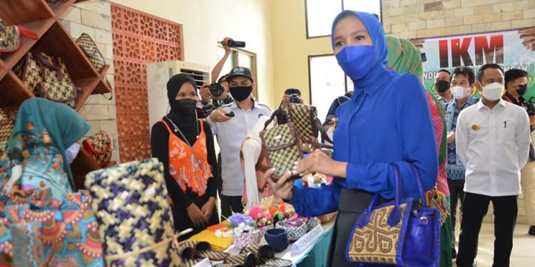 Ketua TP-PKK Kalteng Resmikan Pojok BRI Kereng Bengkirai