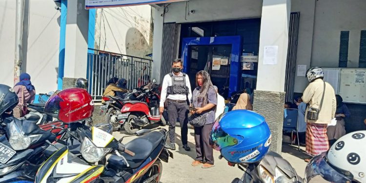 Polsek Seruyan Hilir Lakukan Pengamanan Penyaluran Dana BPUM