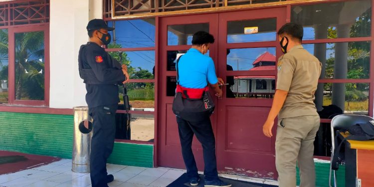 Polres Seruyan Berikan Pengamanan Obvit Lingkungan Perkantoran Pemda