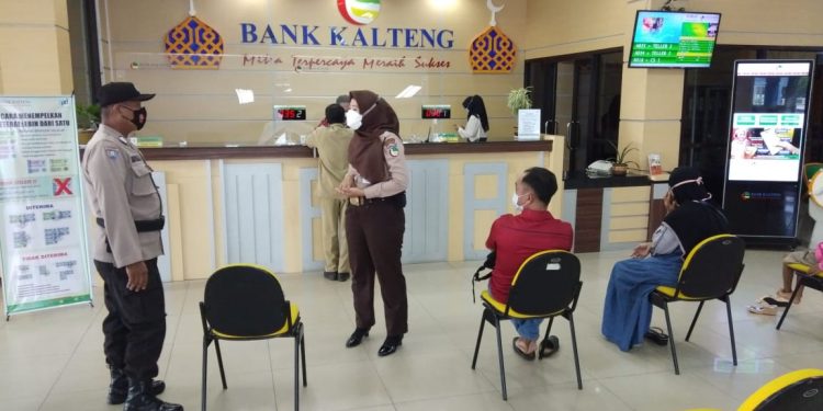 Sat Binmas Cek Satpam dan Keamanan di Sejumlah Bank di Kab. Seruyan