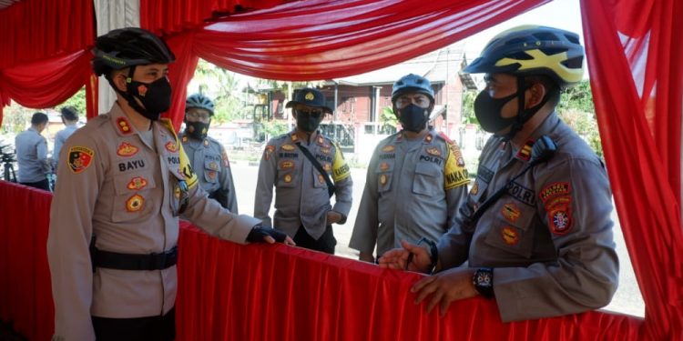 Kapolres Seruyan Pimpin Patroli Untuk Pastikan Situasi Kamtibmas Kondusif