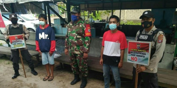 Dukung Program Zona Integritas, Polsek Hanau Road Show ke Lapangan