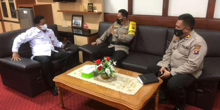 Kapolres Seruyan Rakor Penambahan Kuota Didik Bintara Polri TA 2021