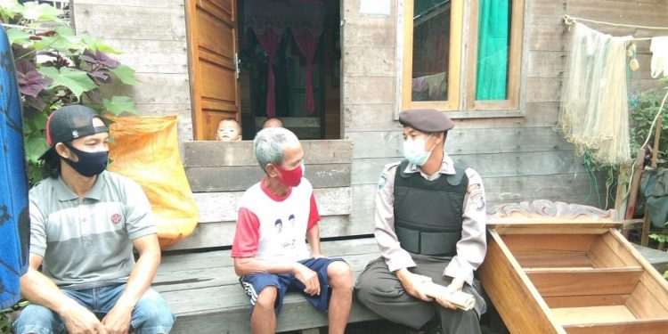 Polsek Seruyan Hulu Sosialisasi Stop Larangan Membakar Hutan dan Lahan