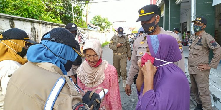 Rutin, Polres Seruyan Laksanakan Operasi Yustisi Tekan Penyebaran Covid-19