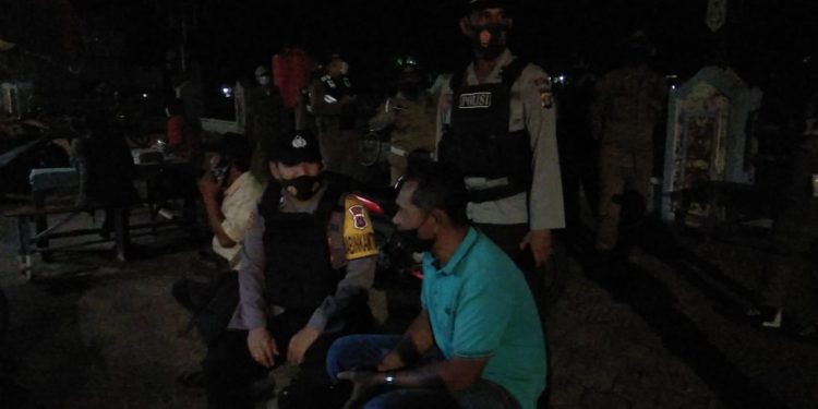 Tim Yustisi Kabupaten Seruyan Gelar Patroli Cegah Penyebaran Covid-19