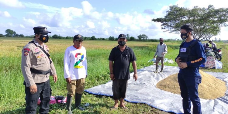 Antisipasi Karhutla Personil Polsek Seruyan Hilir Lakukan Sosialisasi di Wilayah Rawan