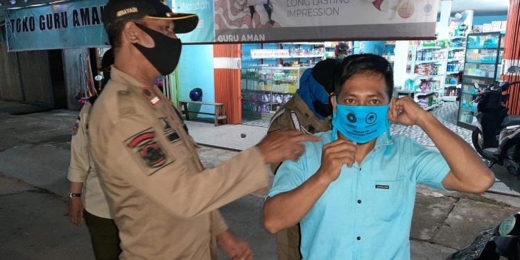 Disiplinkan Warga Patuhi Prokes, Polres Seruyan Gelar Operasi Yustisi
