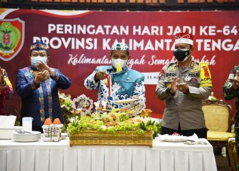 Peringatan Hari Jadi Ke-64 Provinsi Kalteng Digelar Secara Sederhana