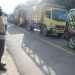 Kapolres Seruyan Urai Kemacetan Pasca Laka Lantas di Km 62