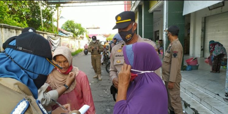 Tim Yustisi Polres Seruyan Rutin Melaksanakan Himbauan Prokes