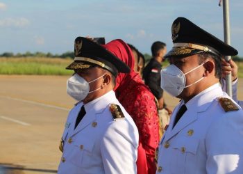 Gubernur dan Wagub Kalteng Tiba di Palangka Raya