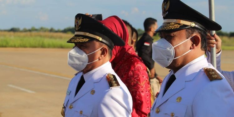 Gubernur dan Wagub Kalteng Tiba di Palangka Raya