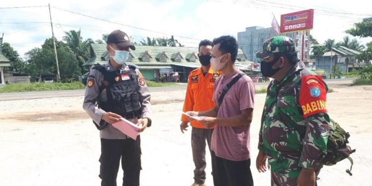 Cegah Karhutla Polsek Hanau Lakukan Patroli dan Sosialisasi Karhutla