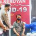 Kapolres Seruyan Cek Pengamanan Vaksinasi Massal