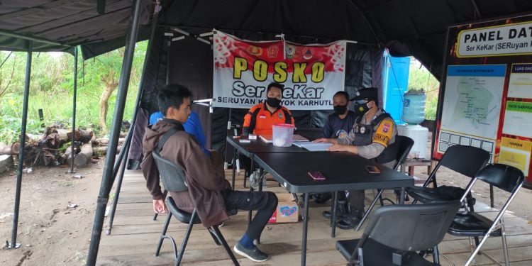 Tangani Karhutla, Polres Seruyan Siaga Bersama Instansi Terkait