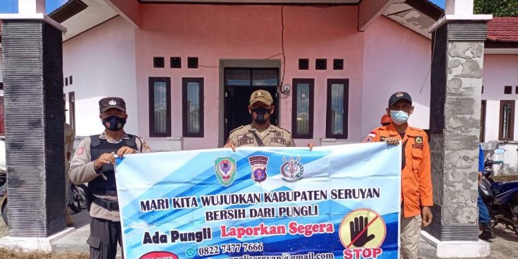 Polsek Hanau Tiada Henti Melakukan Sosialisasi Saber Pungli