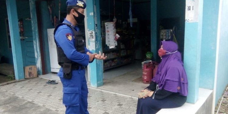 Satpolairud Polres Seruyan Sosialisasi ke Masyarakat Tentang Saber Pungli