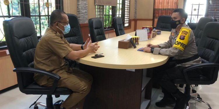 Polres Seruyan Koordinasi dengan BPKAD Kabupaten Seruyan