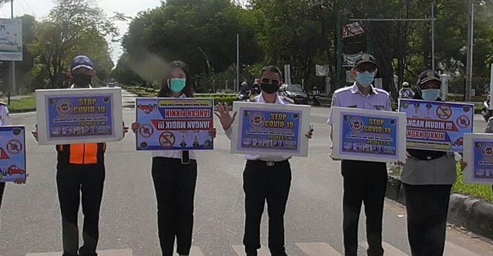 Dishub Kota Terus Sosialisasikan Larangan Mudik dan Prokes 5M