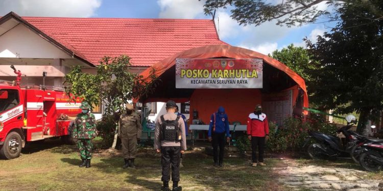 Polsek Danau Sembuluh Patroli ke Wilayah Rawan Karhutla