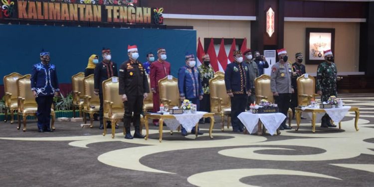 Wagub Kalteng Hadiri Peringatan Hari Lahir Pancasila Secara Virtual