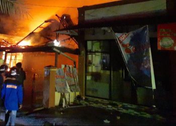 Satu Rumah Warga Panarung Kota Palangka Raya, Ludes Terbakar