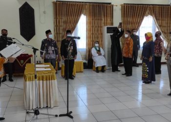 Sebanyak 47 Orang ASN Pemkab Barsel Isi Jabatan Baru