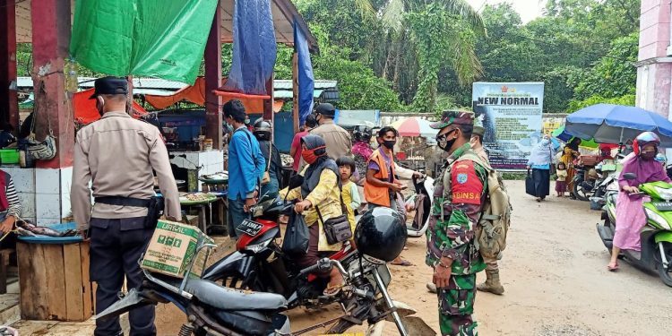 Tim Yustisi Polres Seruyan Gencar Berikan Himbauan Penerapan Protokol Kesehatan